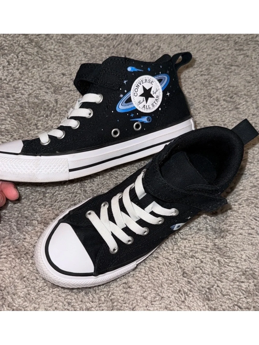 Converse Chuck Taylor All Star Space Rocket High Top Sneakers Kids Youth Size 2